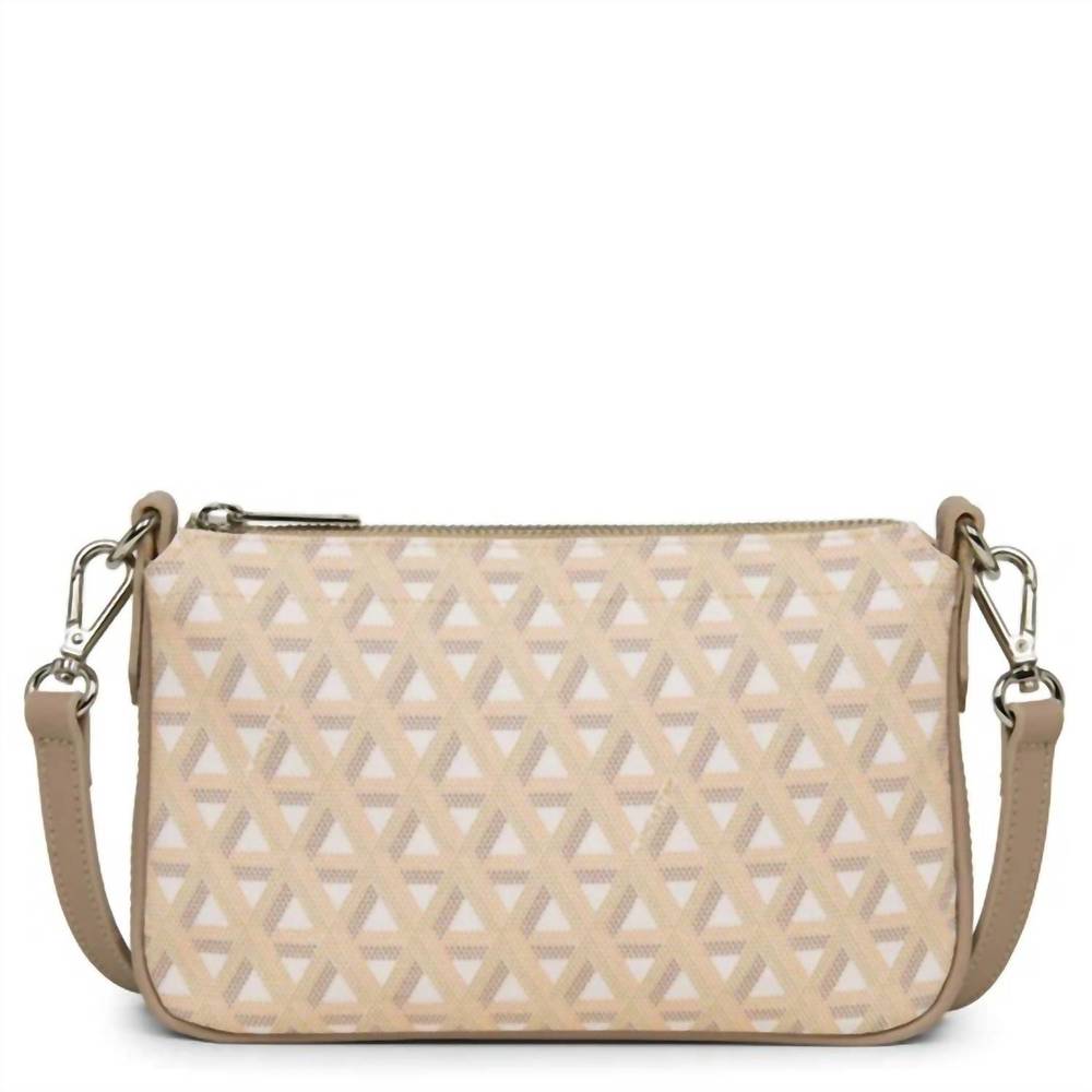 NEW LANCASTER ikon baguette in beige